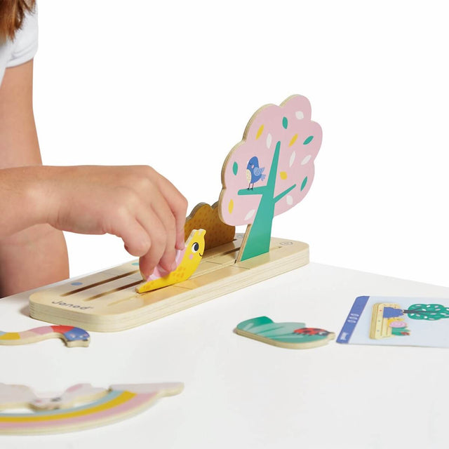 Se repérer dans l'espace: le jardin - Jeux éducatifs by Janod