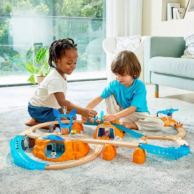 Set de train d'exploration de Mars (48 pcs) - Ensembles de jeu by Hape