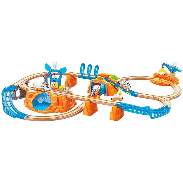 Set de train d'exploration de Mars (48 pcs) - Ensembles de jeu by Hape