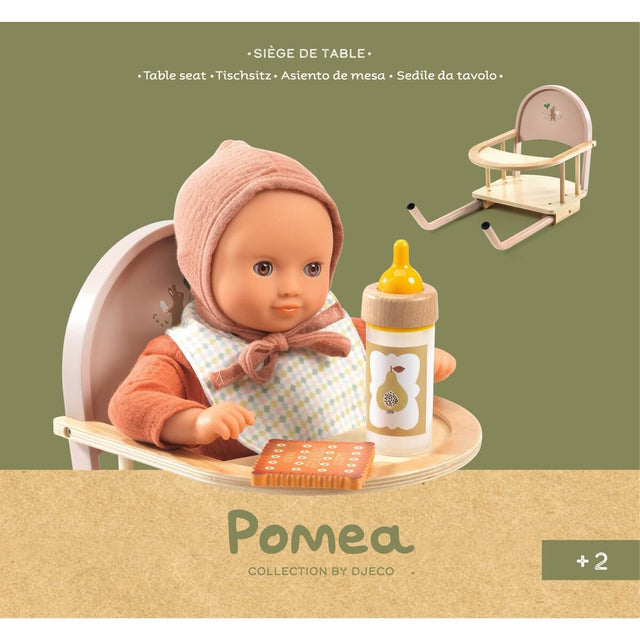 Siège de table pour poupée Pomea - Accessoires poupée by Djeco