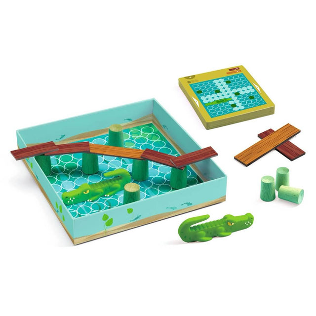 Jeu Sologic - Croco Bridge - Jeux de logique by Djeco