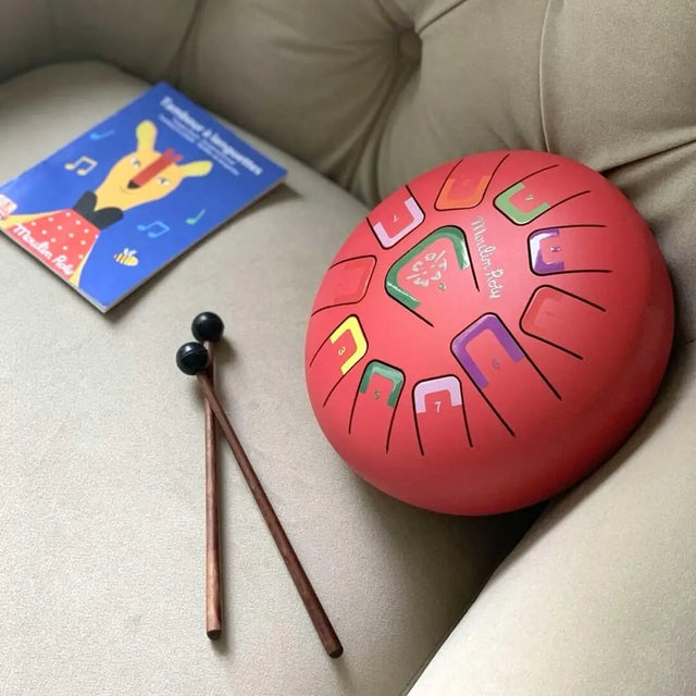 Tambour à languettes Popipop - Jouets musicaux by Moulin Roty