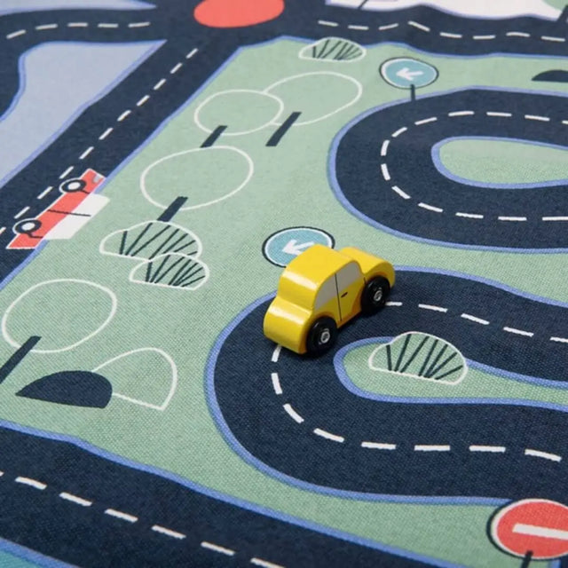 Tapis circuit de voitures Avenue du Moulin - Décoration by Moulin Roty