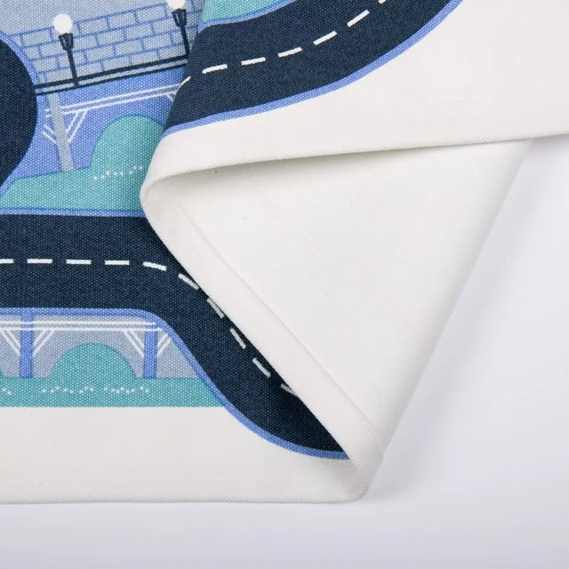 Tapis circuit de voitures Avenue du Moulin - Décoration by Moulin Roty