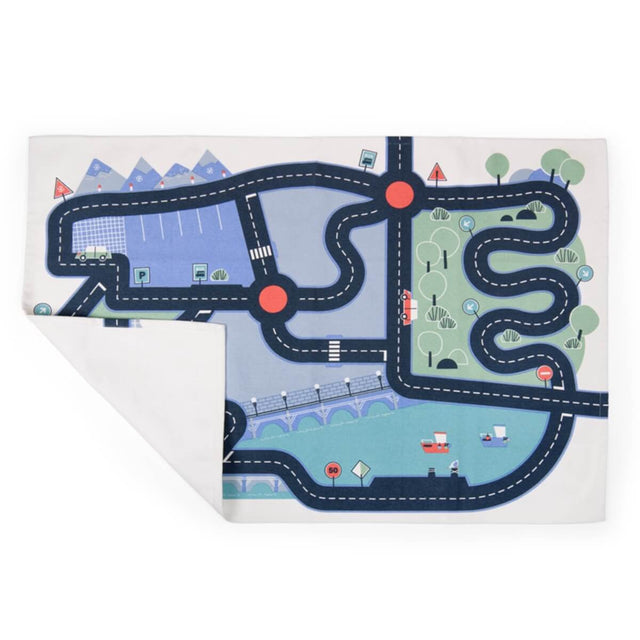 Tapis circuit de voitures Avenue du Moulin - Décoration by Moulin Roty