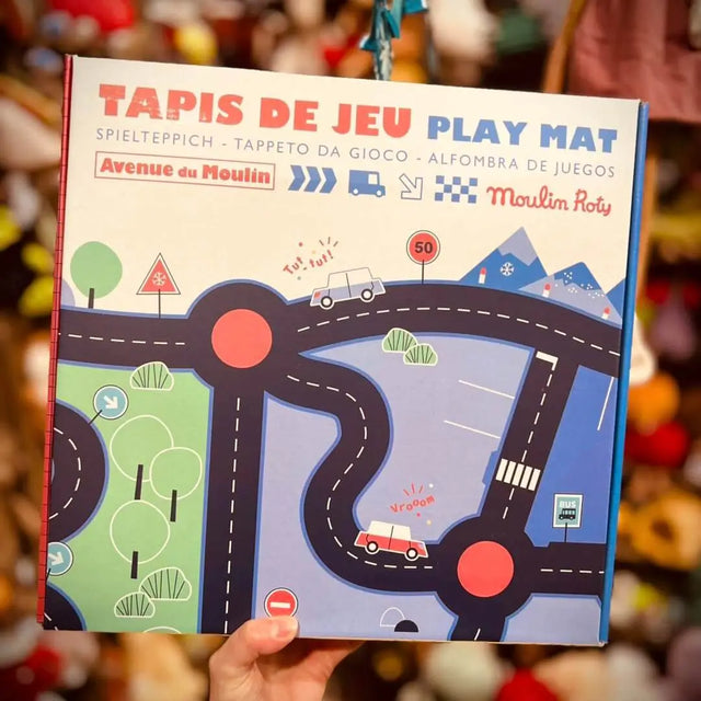 Tapis circuit de voitures Avenue du Moulin - Décoration by Moulin Roty