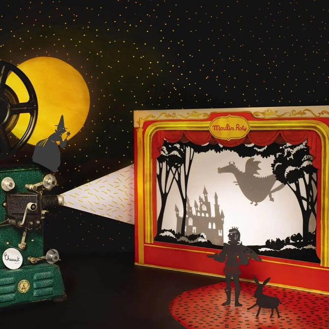 Théâtre d'ombres du soir Cendrillon - Lampes à histoire by Moulin Roty