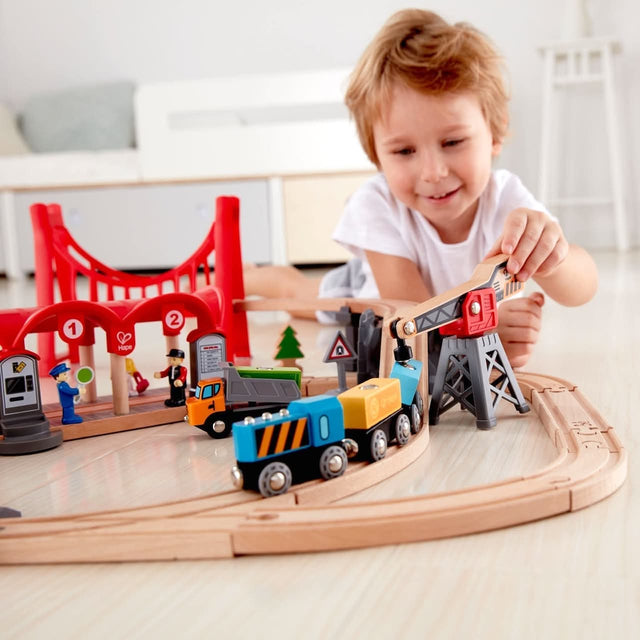 Train urbain Busy City (51 pcs) - Ensembles de jeu by Hape