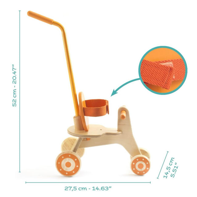 Tricycle de poupée Pomea - Accessoires poupée by Djeco