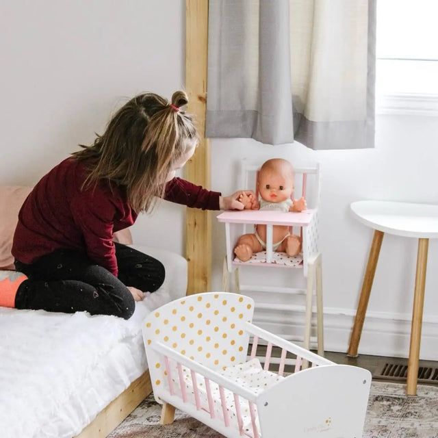 Trio pour poupée - Meubles Candy Chic + accessoires repas - Jouets d'imitation by Janod