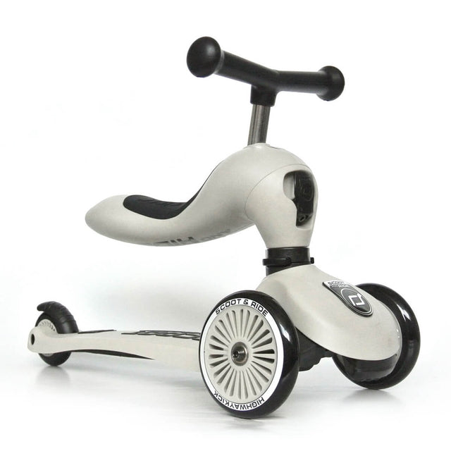 Trottinette 2-en-1 Highwaykick 1 - Ash - Jeux d'extérieur by Scoot & Ride