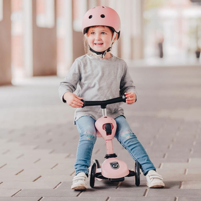 Trottinette 2-en-1 Highwaykick 1 - Rose - Jeux d'extérieur by Scoot & Ride
