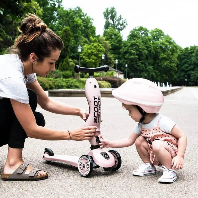 Trottinette 2-en-1 Highwaykick 1 - Rose - Jeux d'extérieur by Scoot & Ride