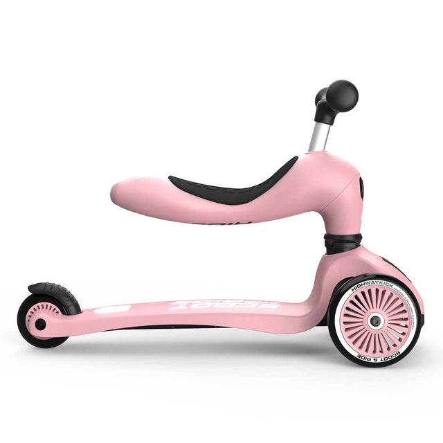 Trottinette 2-en-1 Highwaykick 1 - Rose - Jeux d'extérieur by Scoot & Ride