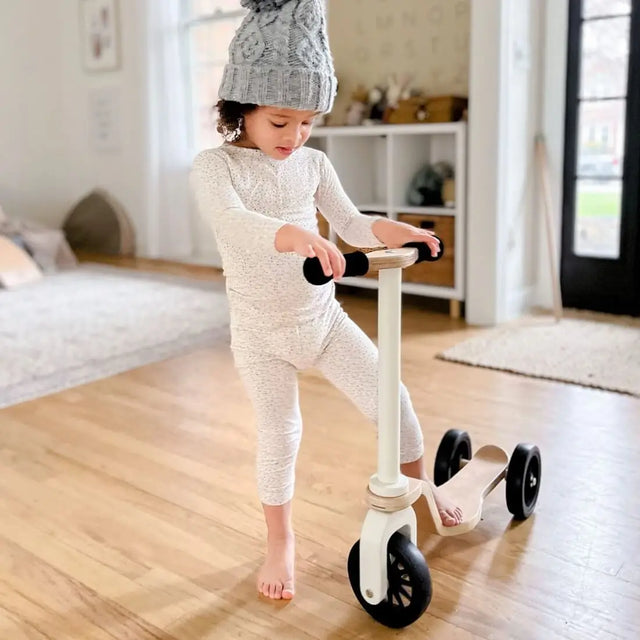 Trottinette en bois KinderScooter - Jeux d'extérieur by Kinderfeets