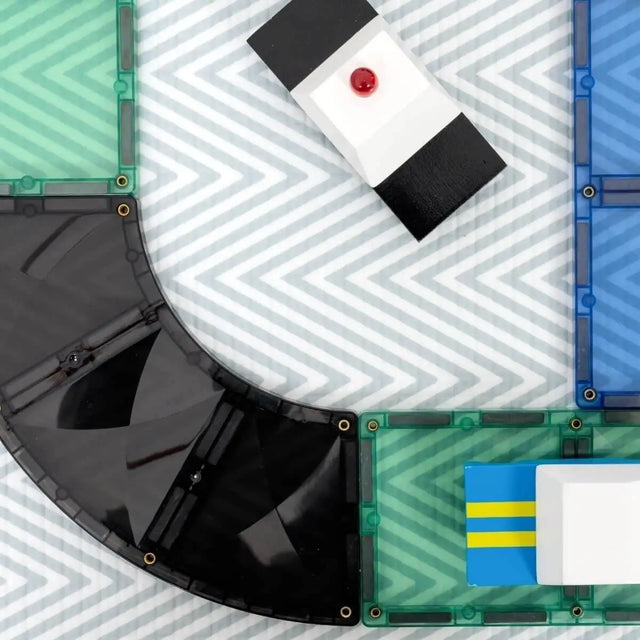 Tuiles d'extension Rampes & Intersections (16 pcs) - Jeux de construction by Connetix