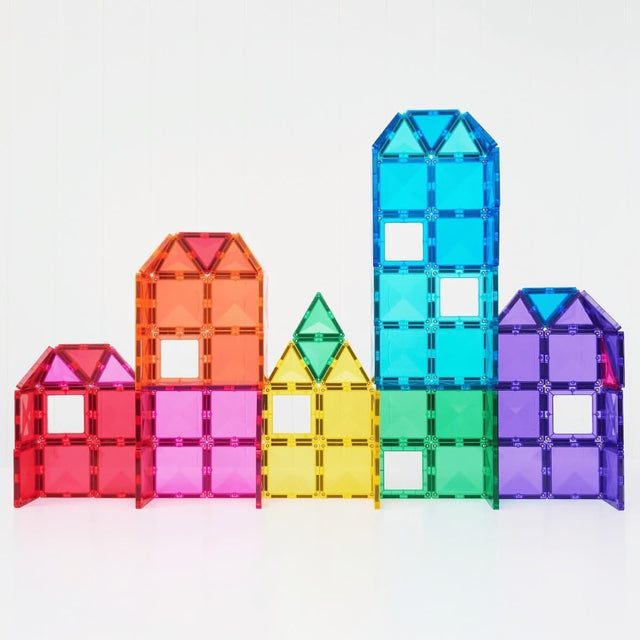 Tuiles magnétiques Bright Creative (104 pcs) - Jeux de construction by Connetix