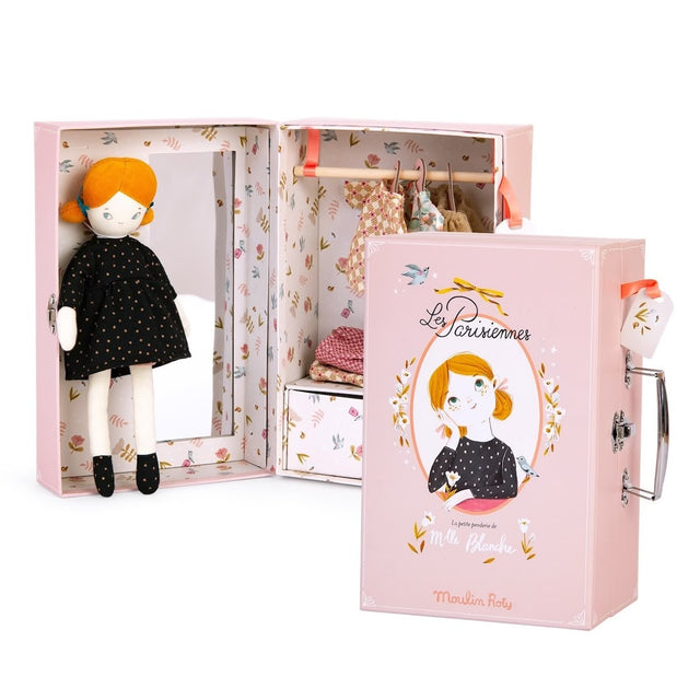 Valise garde-robe poupée Les Parisiennes - Poupées by Moulin Roty