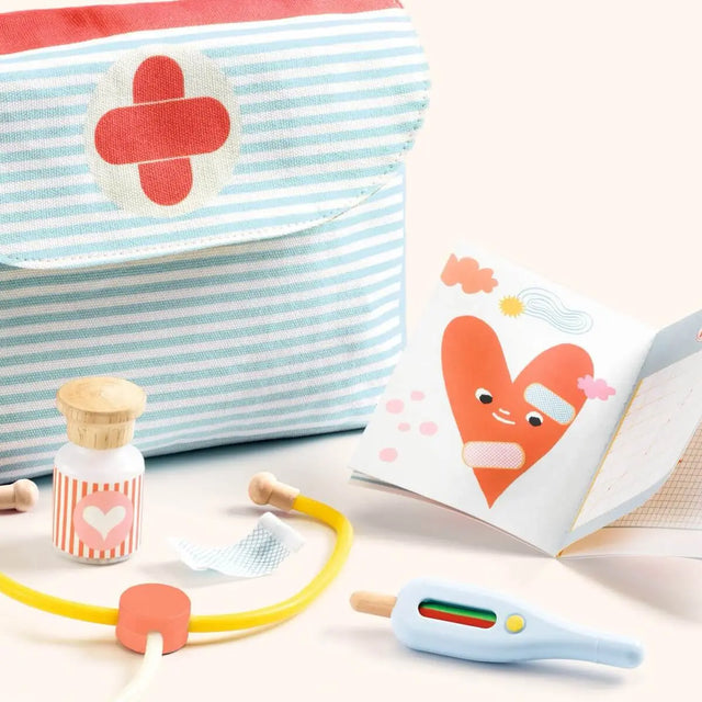 Valisette Visite chez le médecin Pomea - Jouets d'imitation by Djeco