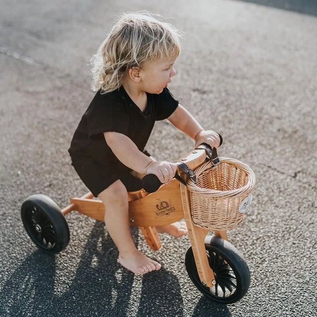 Vélo d'équilibre évolutif Tiny Tot PLUS - Bambou - Jeux d'extérieur by Kinderfeets