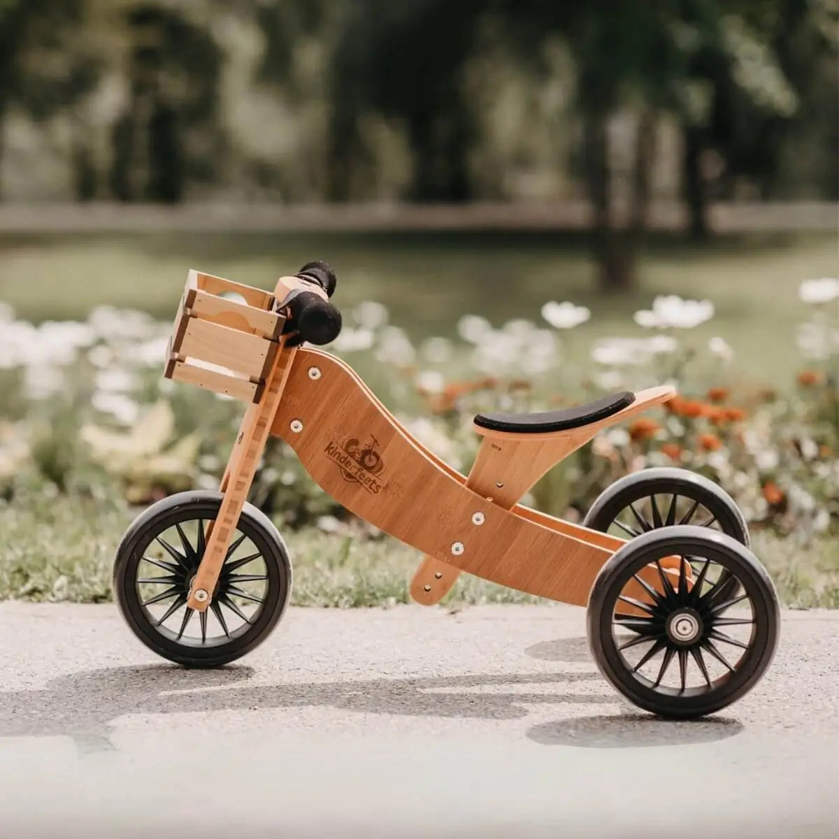 Vélo d'équilibre évolutif Tiny Tot PLUS - Bambou - Jeux d'extérieur by Kinderfeets
