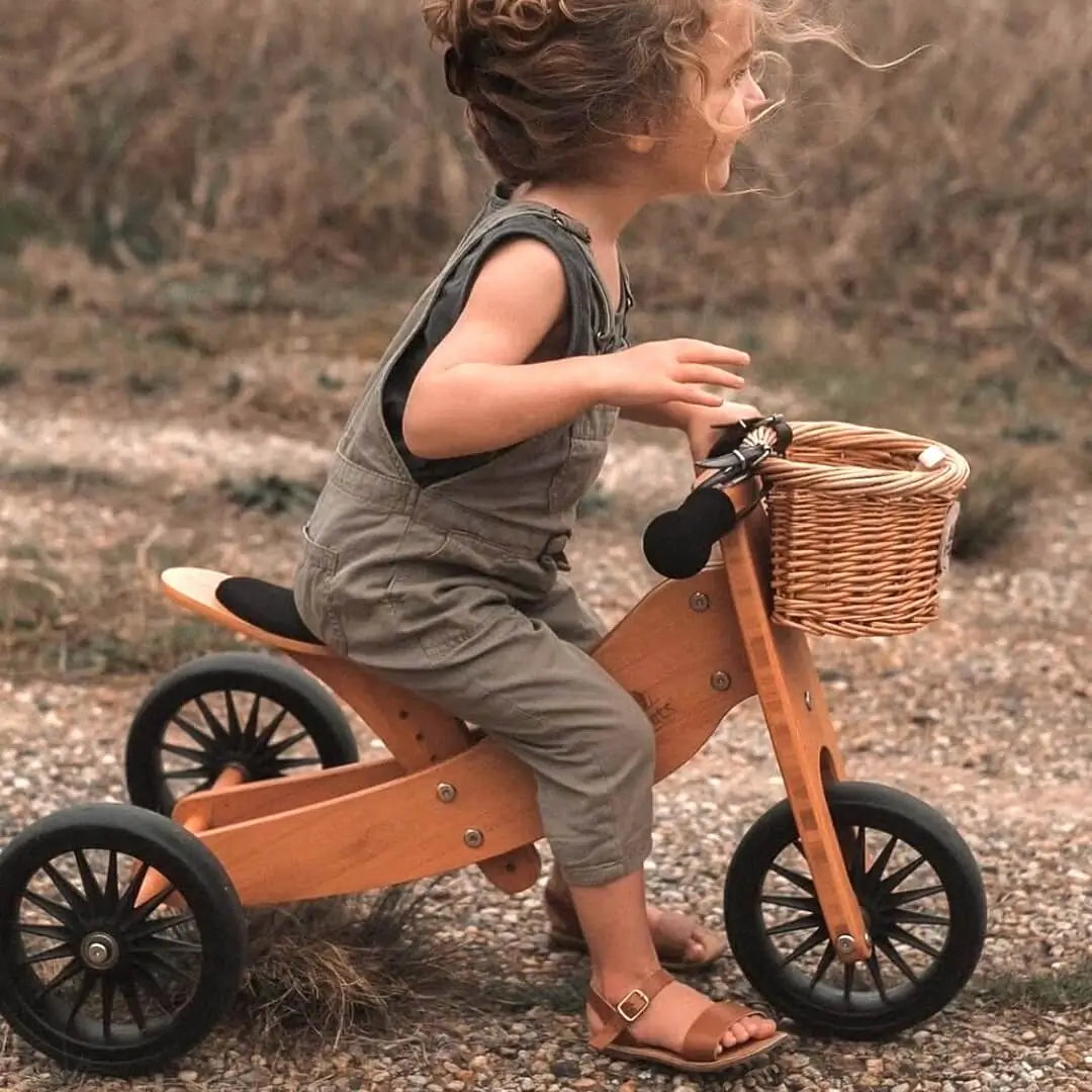 Vélo d'équilibre évolutif Tiny Tot PLUS - Bambou - Jeux d'extérieur by Kinderfeets