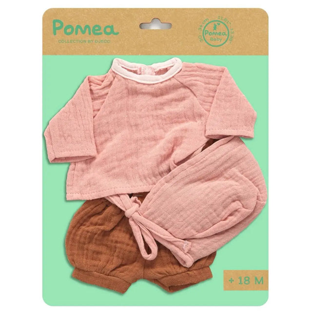 Vêtements de poupée Pomea - Ensemble Peach - Accessoires poupée by Djeco