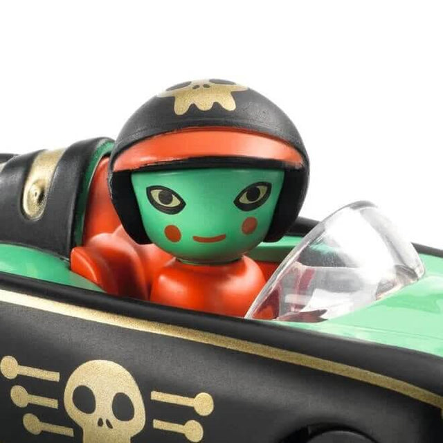 Voiture de course Crazy Motors - Pirate Wheels - Véhicules de jeu by Djeco