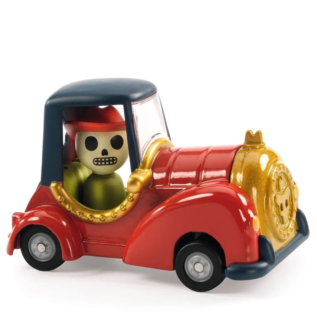 Voiture de ville Crazy Motors - Red Skull-Djeco-Comme des Pirates