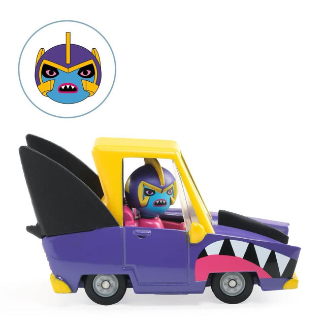 Voiture de ville Crazy Motors - Shark N'go - Véhicules de jeu by Djeco