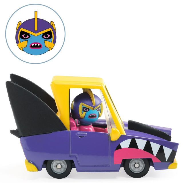 Voiture de ville Crazy Motors - Shark N'go - Véhicules de jeu by Djeco