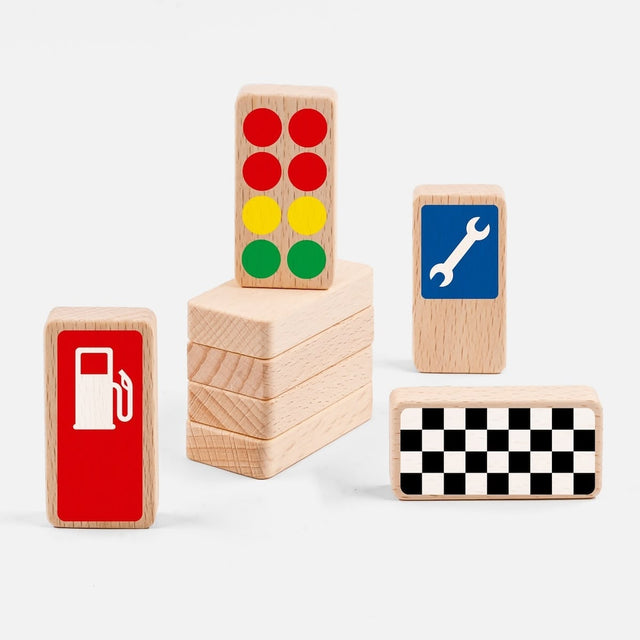 Road Blocks - Race Signs (8 pcs)