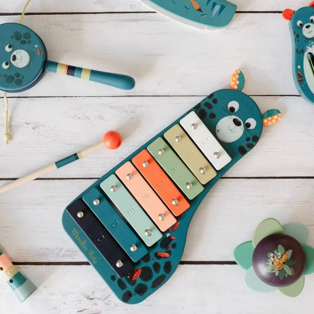 Xylophone Dans la Jungle - Jouets musicaux by Moulin Roty