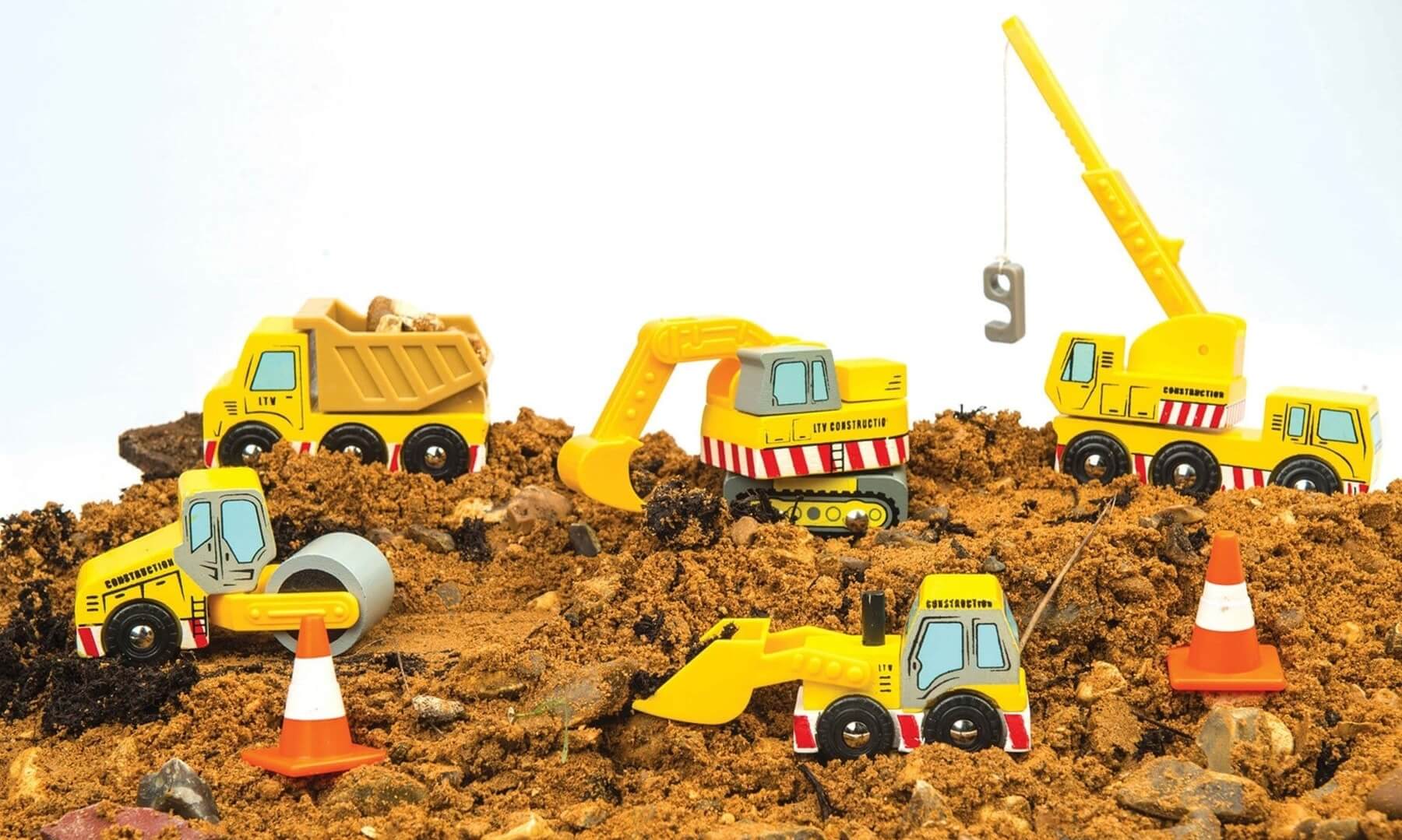 Bac sensoriel du chantier de construction en 5 minutes Comme des Pirates