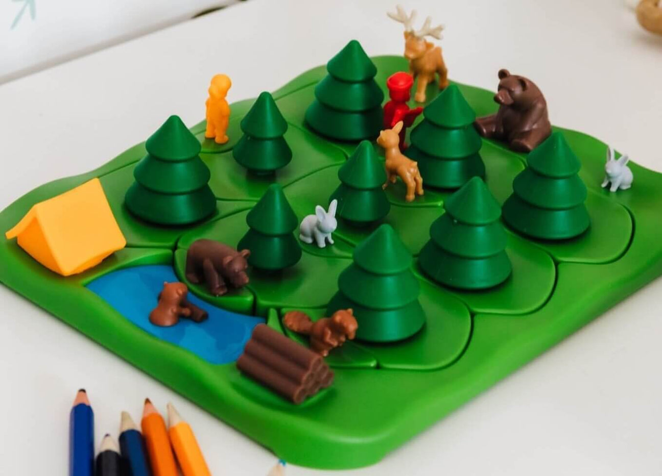 Jouets sur le thème de la forêt