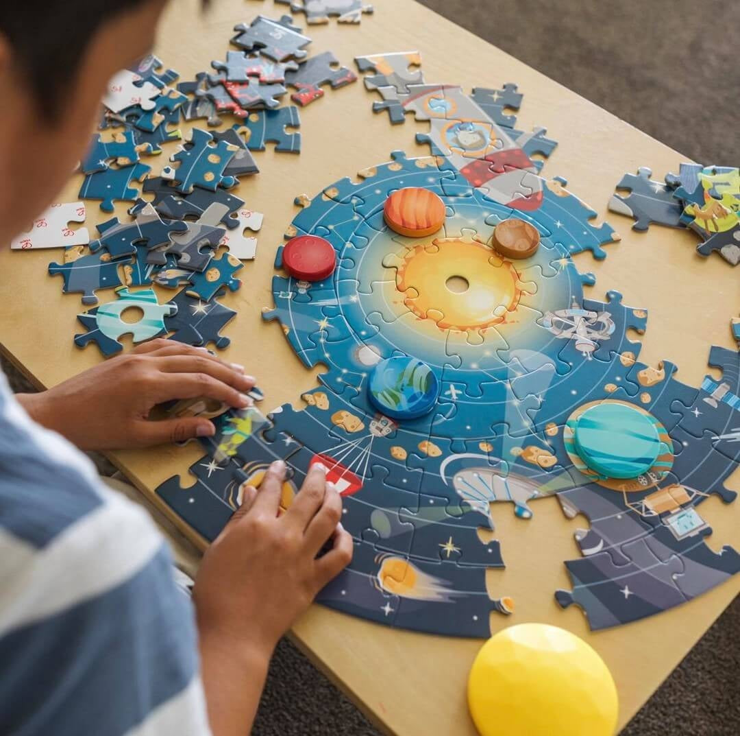 Janod - Puzzle Enfant Monde Sous-Marin 100 Pièces - Jeu Educatif