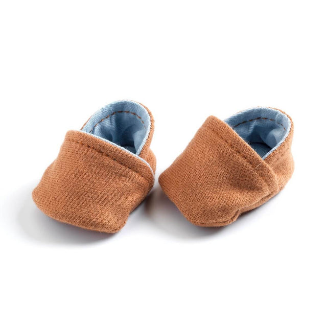 3 paires de chaussons pour poupée Pomea-Djeco-Comme des Pirates