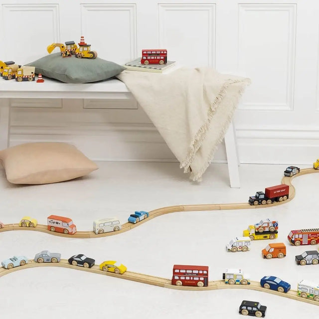 7 véhicules d'urgence en bois - Véhicules de jeu by Le Toy Van