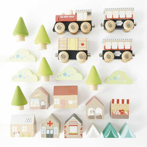Coffret de train Figure 8 (40 pcs) - Ensembles de jeu by Le Toy Van