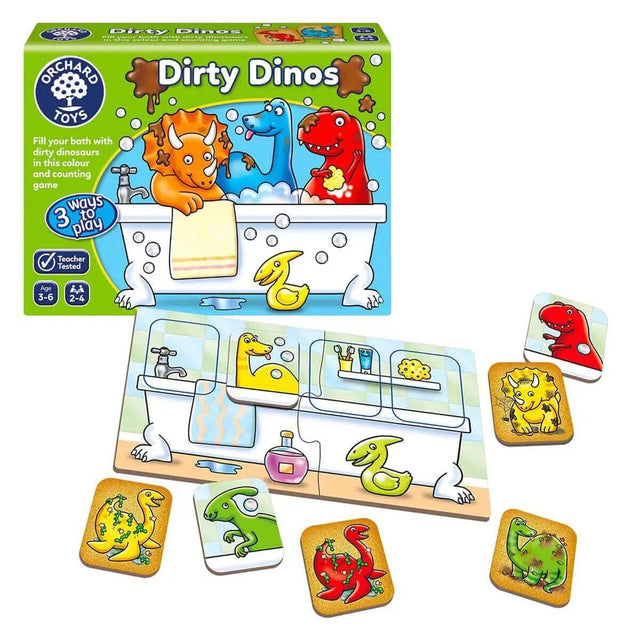 Jeu de société Dinos tout sales - Jeux de société by Orchard Toys