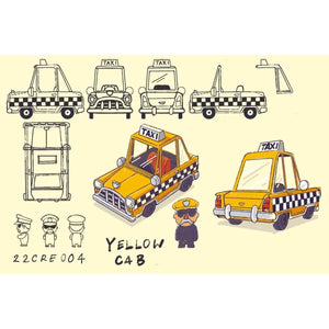 Voiture de ville Crazy Motors - Taxi Joe - Véhicules de jeu by Djeco