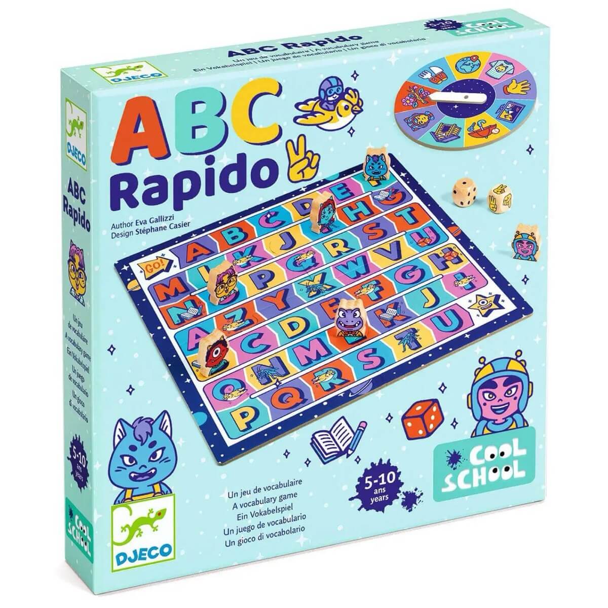 ABC ABC Wooden Puzzle | Parkette.