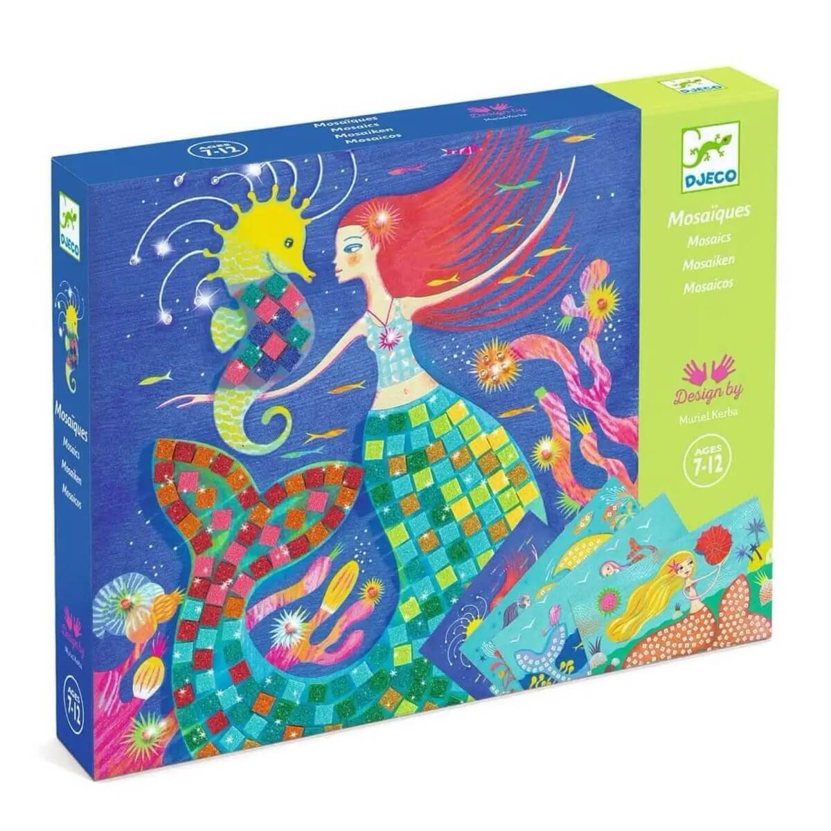 Coffret mosaïques - Chant des sirènes - Art & bricolage by Djeco