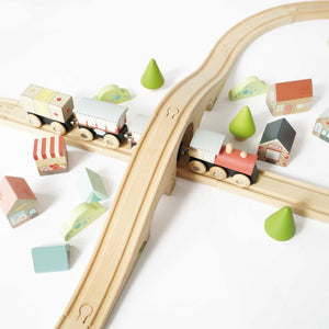 Coffret de train Figure 8 (40 pcs) - Ensembles de jeu by Le Toy Van