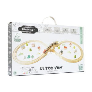 Coffret de train Figure 8 (40 pcs) - Ensembles de jeu by Le Toy Van