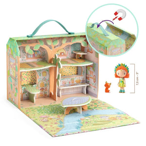 Maison des bois Tinyly - Sylvia & Fox - Ensembles de jeu by Djeco