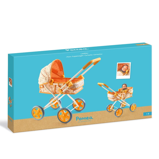 Landau de poupée Pomea (57 cm)