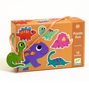 Puzzle Duo - Dinos (10x2 pcs)