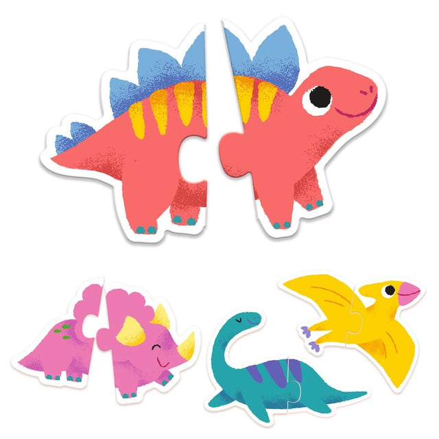Puzzle Duo - Dinos (10x2 pcs)