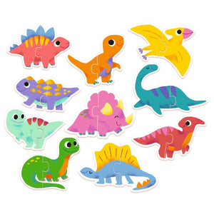 Puzzle Duo - Dinos (10x2 pcs)